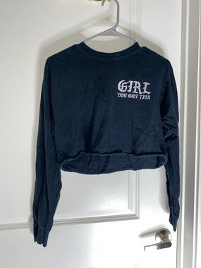 Gildan Black Heavy Cotton Crewneck Tee with White Tag Print